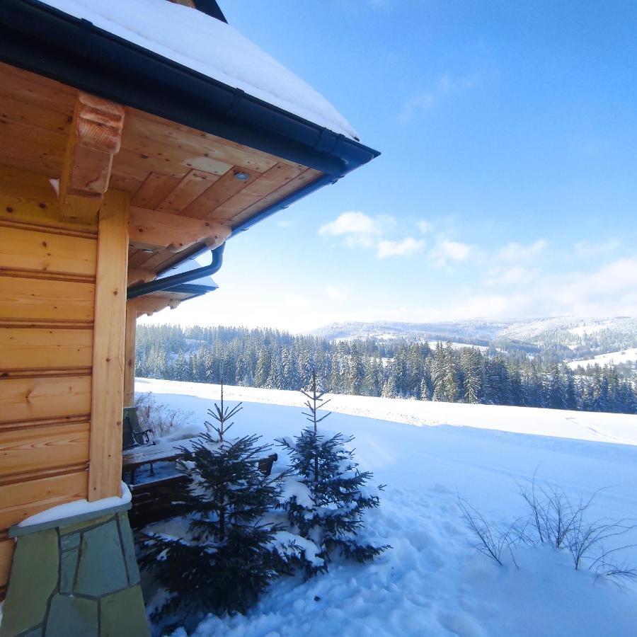Witowianskie Domki Z Kominkiem, Jacuzzi I Sauna Dzianisz Экстерьер фото