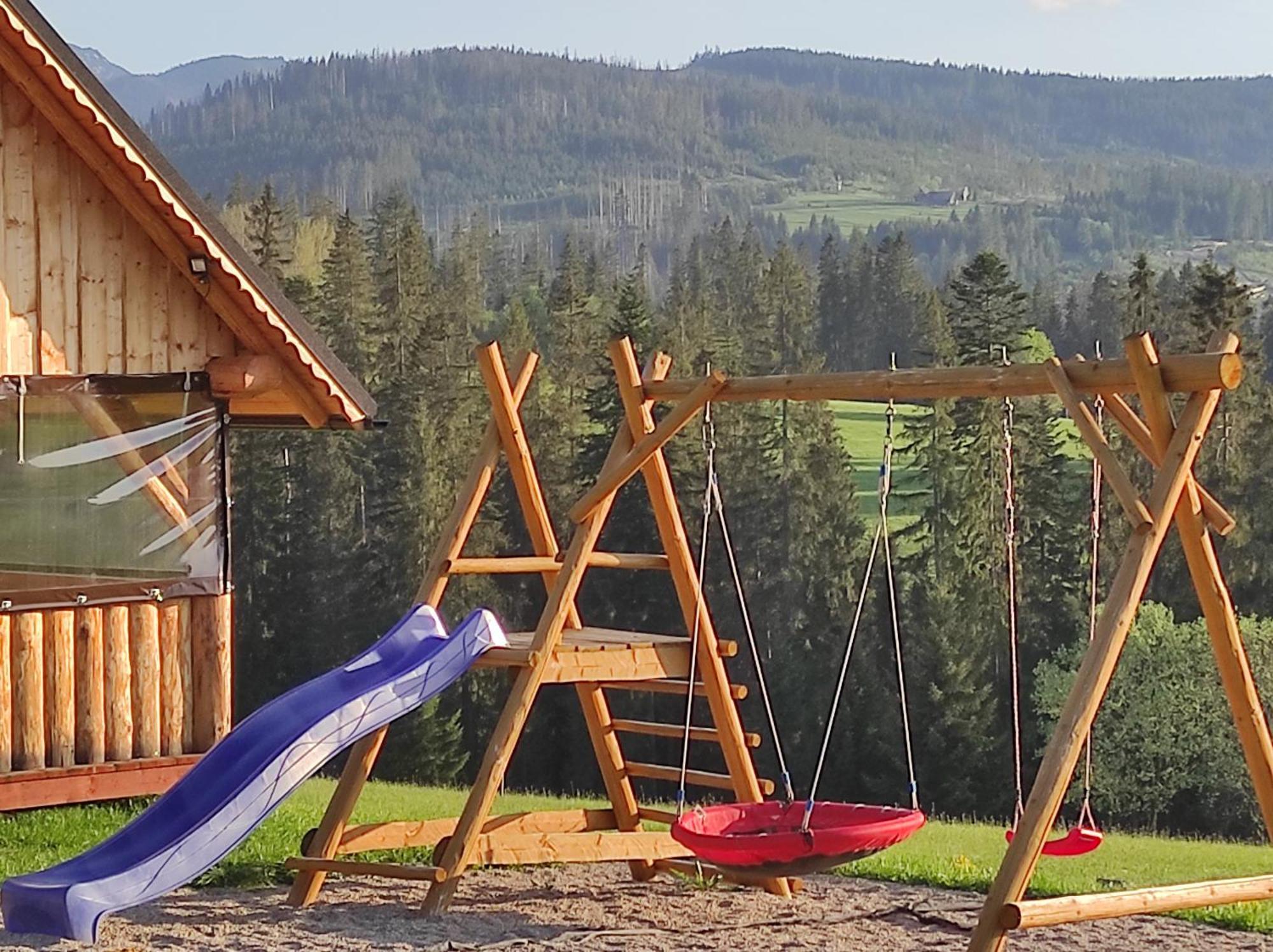 Witowianskie Domki Z Kominkiem, Jacuzzi I Sauna Dzianisz Экстерьер фото