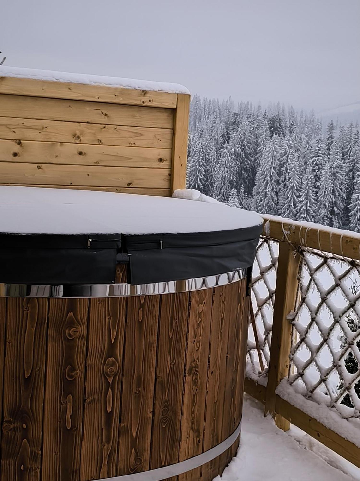Witowianskie Domki Z Kominkiem, Jacuzzi I Sauna Dzianisz Экстерьер фото