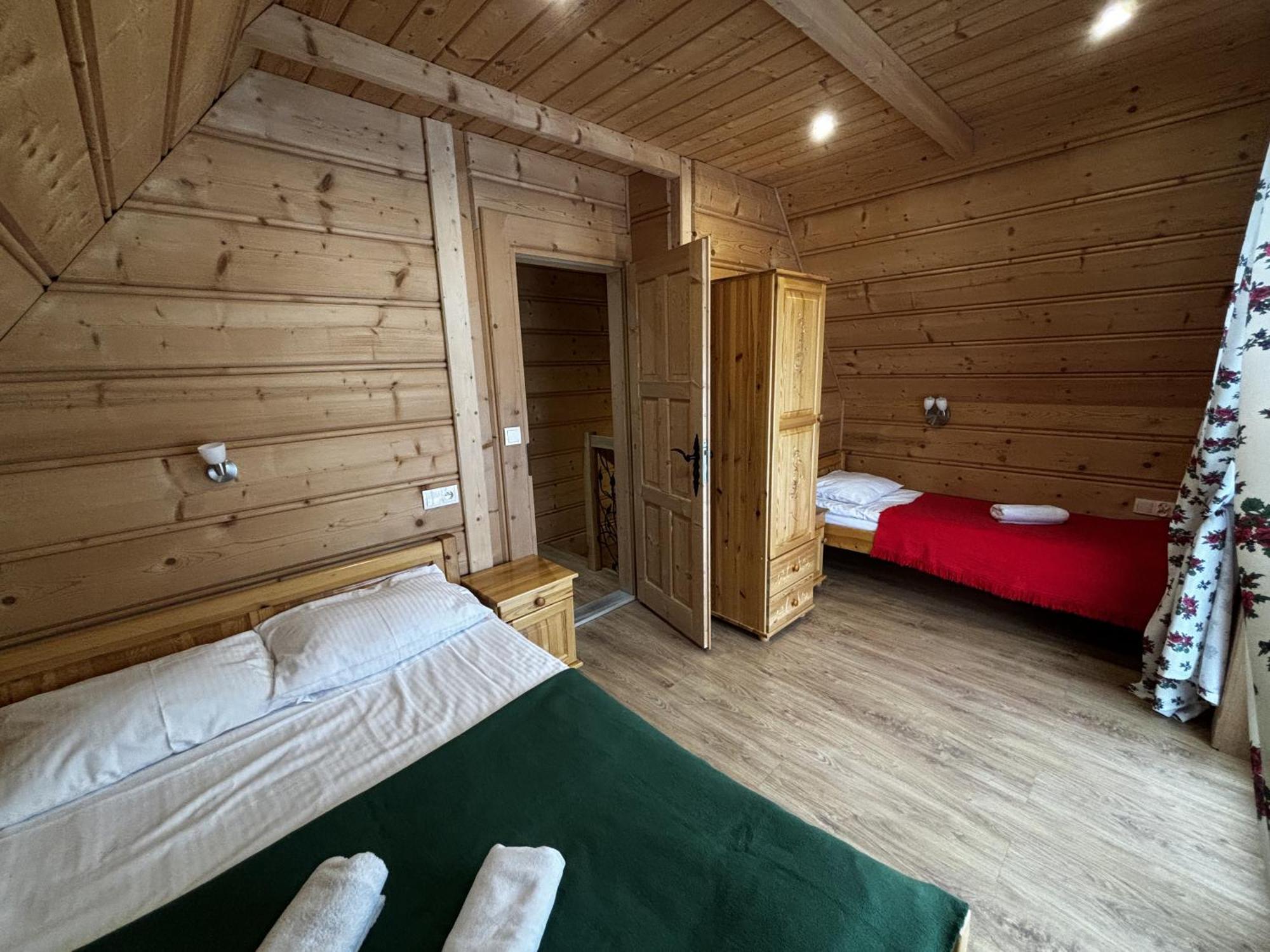 Witowianskie Domki Z Kominkiem, Jacuzzi I Sauna Dzianisz Экстерьер фото